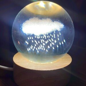 LED Rainy Cloud Mini Lamp